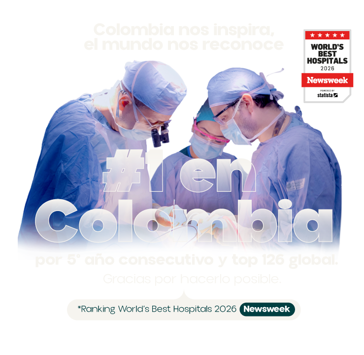 Fundación Valle del Lili: mejor hospital de Colombia por quinto año consecutivo banner - somos el mejor hospital de colombia 2026