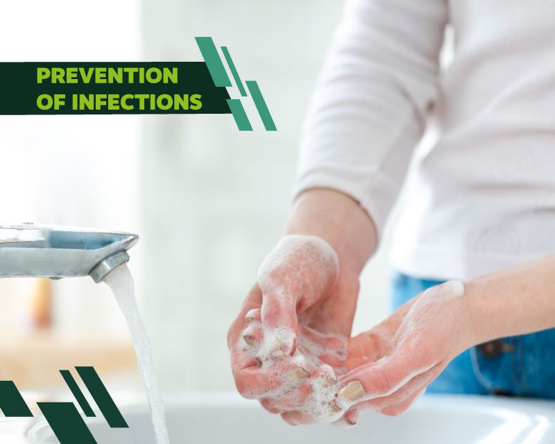 Prevention of infections