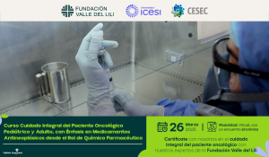 Curso de Cuidado integral del paciente oncológico con medicamentos antineoplásicos – Químicos Farmacéuticos