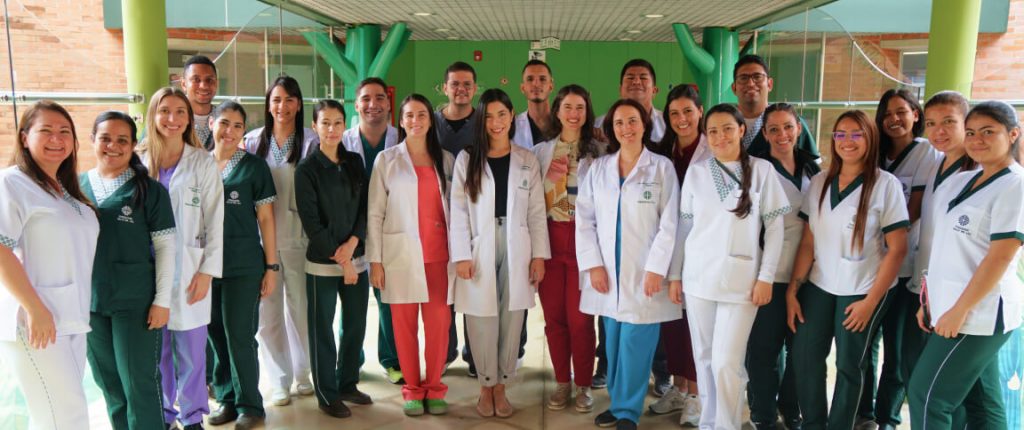 Equipo de pediatría de la Fundación Valle del Lili 2022
