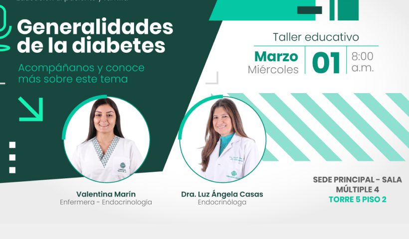 Conferencia presencial marzo 1 2023 - Generalidades de la diabetes