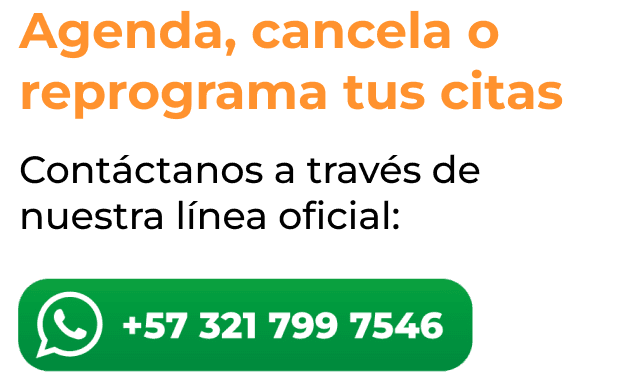 agenda, cacela o reprograma tus citas por whatsapp