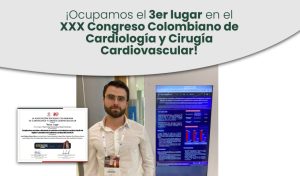 ¡Ocupamos el 3er lugar en el XXX Congreso Colombiano de Cardiología y Cirugía Cardiovascular!