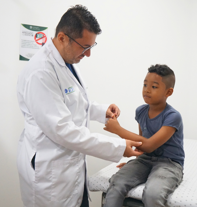 Ortepedia pediatrica niño