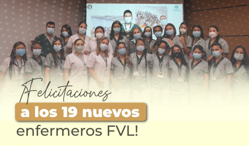 Felicitaciones nuevos enfermeros fvl