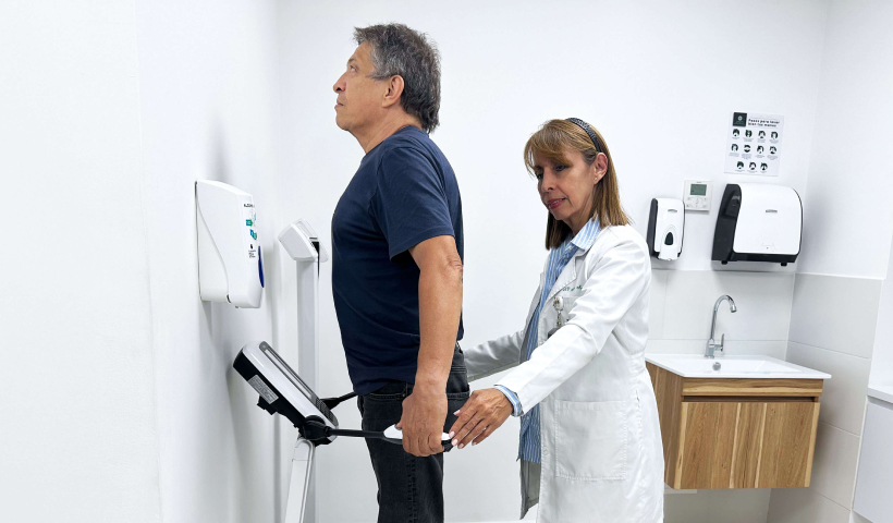 Carta de la salud: Análisis de composición corporal por impedanciometria